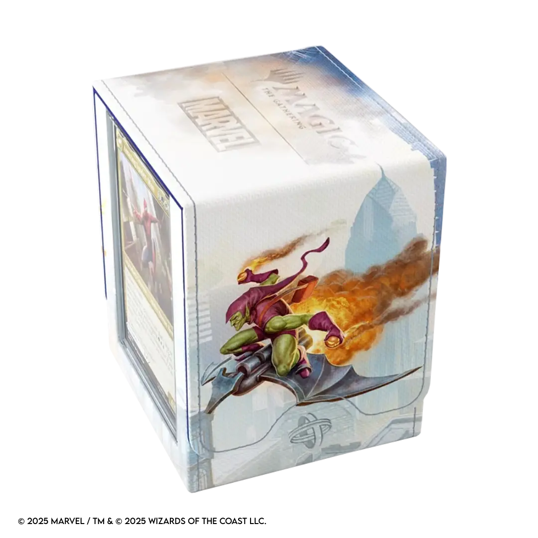 Gamegenic | Magic: The Gathering - Spider-Man / Green Goblin | Deckbox Art Squire Plus 100+ XL Convertible
