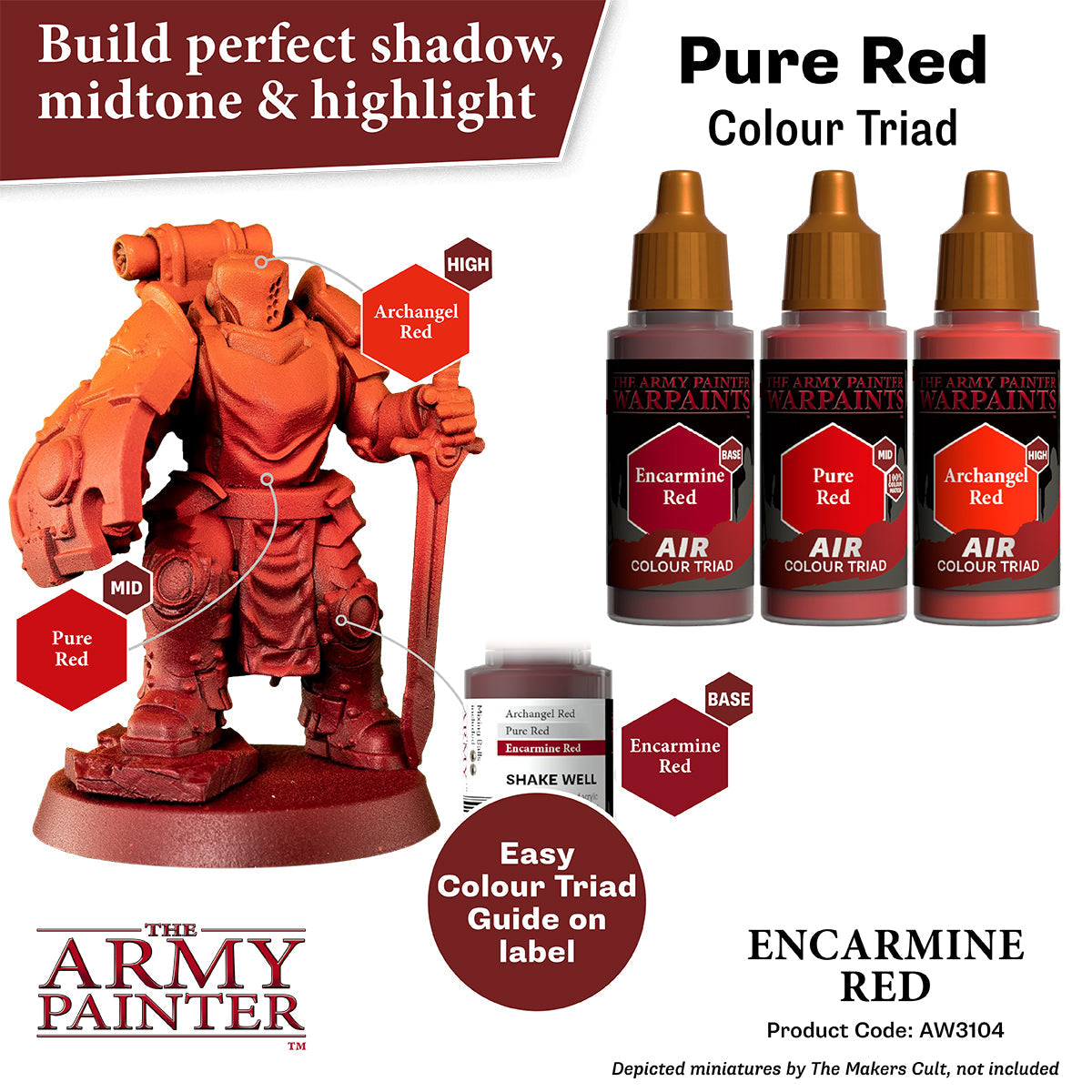 The Army Painter - Encarmine Red - Warpaints Air