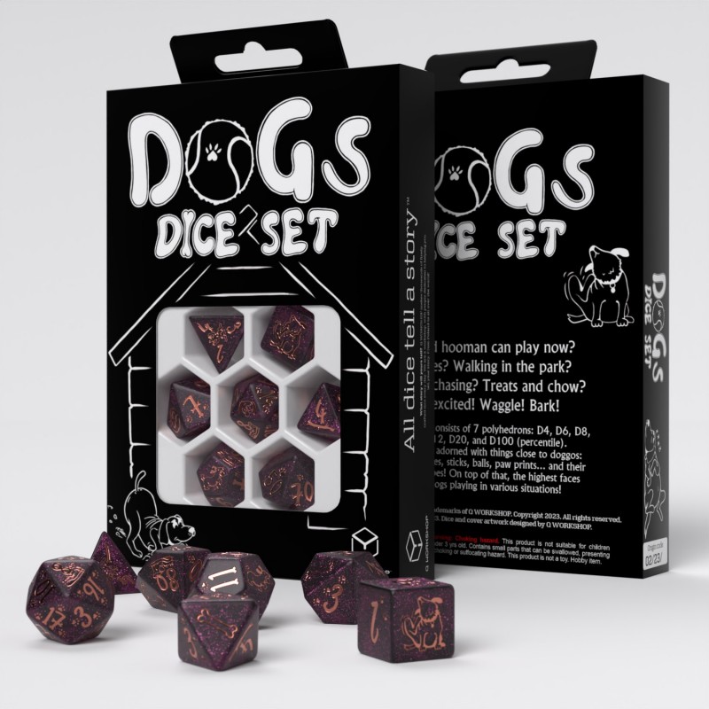 Q Workshop | Luna | DOGS Dice Set