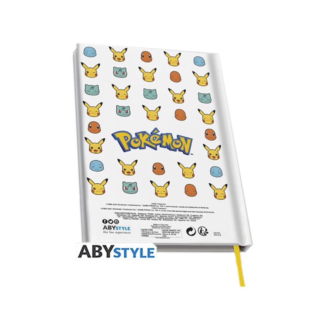 Abysse: Pokémon Starters - A5 Notebook Abysse: Pokémon Starters - A5 Notebook