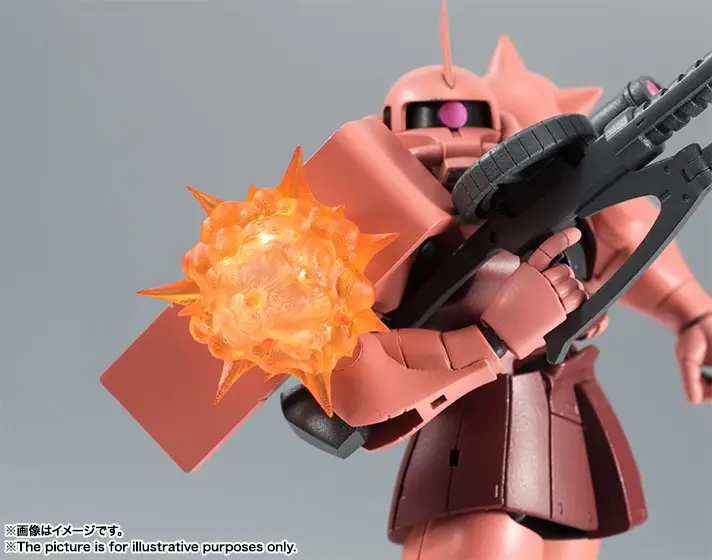 Tamashii Nations | MS-06S Zaku II Custom Model (Version A.N.I.M.E.) The Robot Spirits (13cm) | Gundam