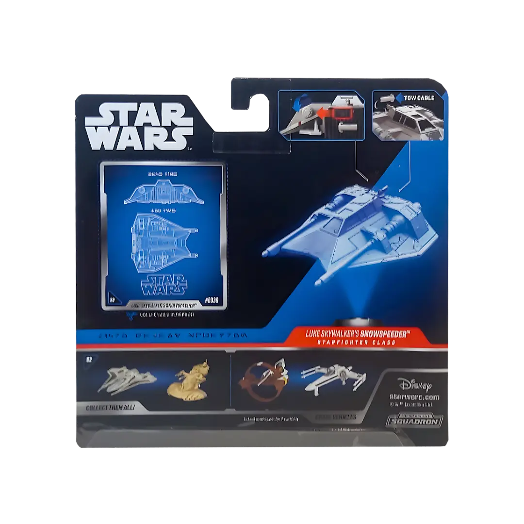 Jazwares: Star Wars - Luke Skywalker - Snowspeeder - Raumschiff 13cm (inklusive 2 Spielfiguren) Jazwares: Star Wars - Luke Skywalker - Snowspeeder - Raumschiff 13cm (inklusive 2 Spielfiguren)