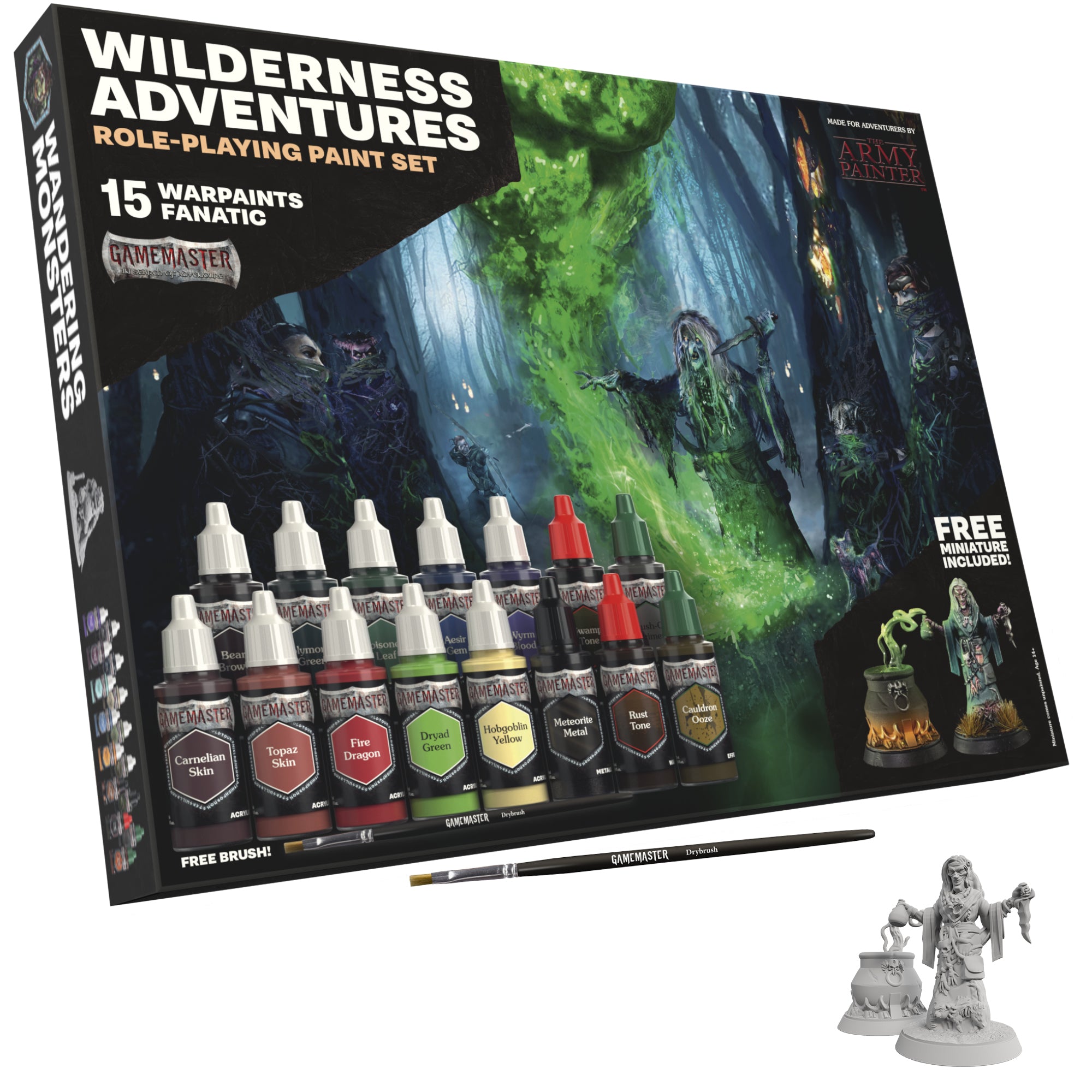 GameMaster - Wilderness Adventures - Role-Playing Paint Set