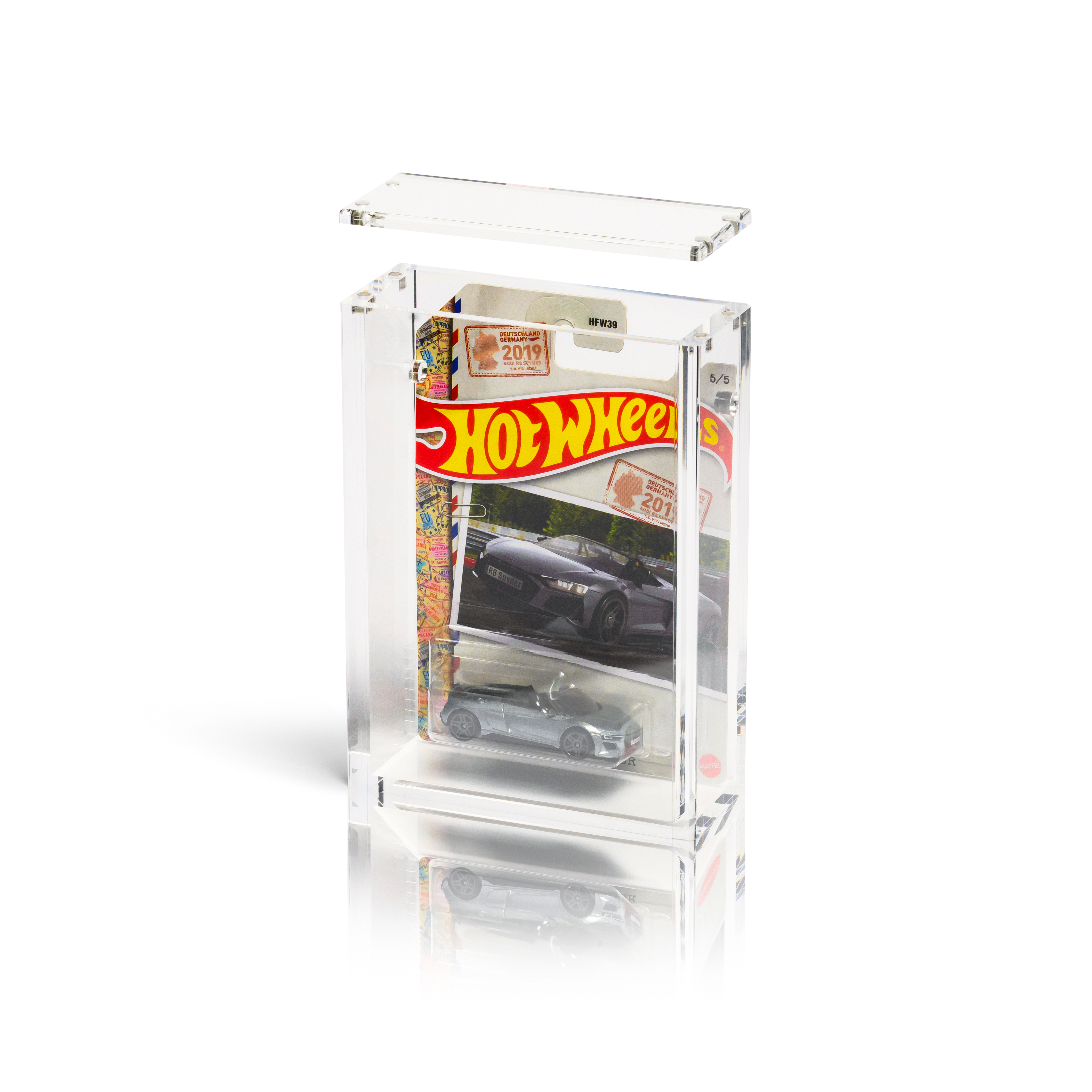The Acrylic Box | Hot Wheels Long Card | Acryl Case
