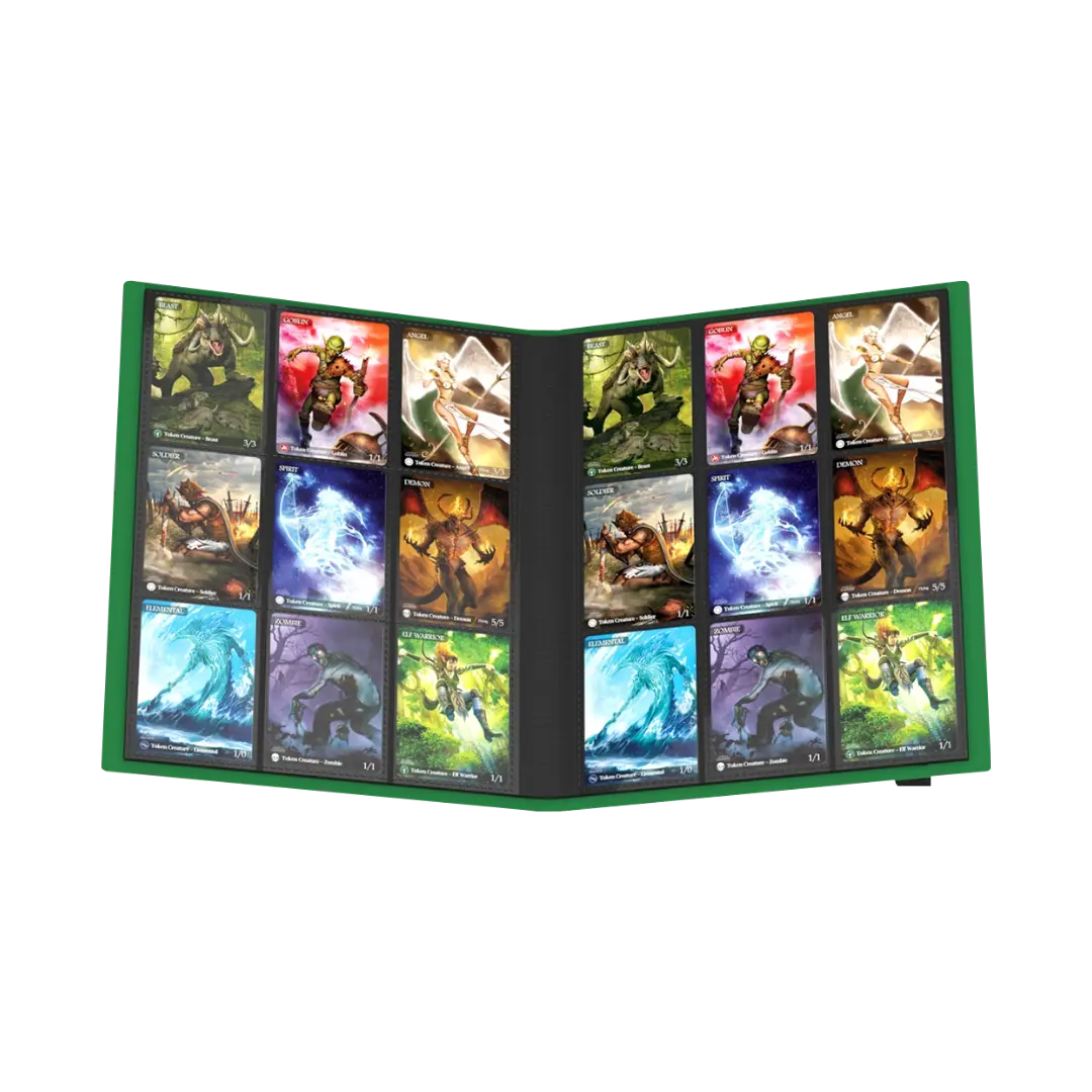 Ultimate Guard | Flexxfolio 360 | (18-Pocket) Binder Grün