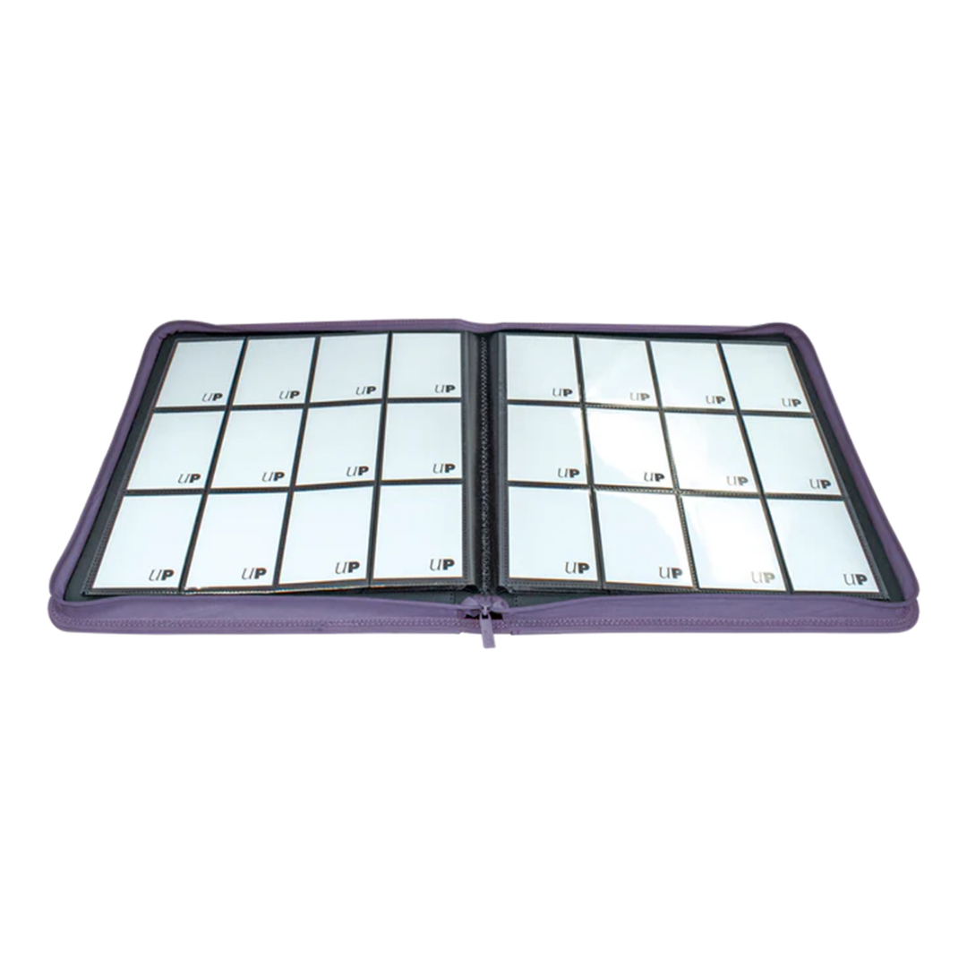 Ultra Pro | Vivid - Purple | 12-Pocket Zippered PRO-Binder