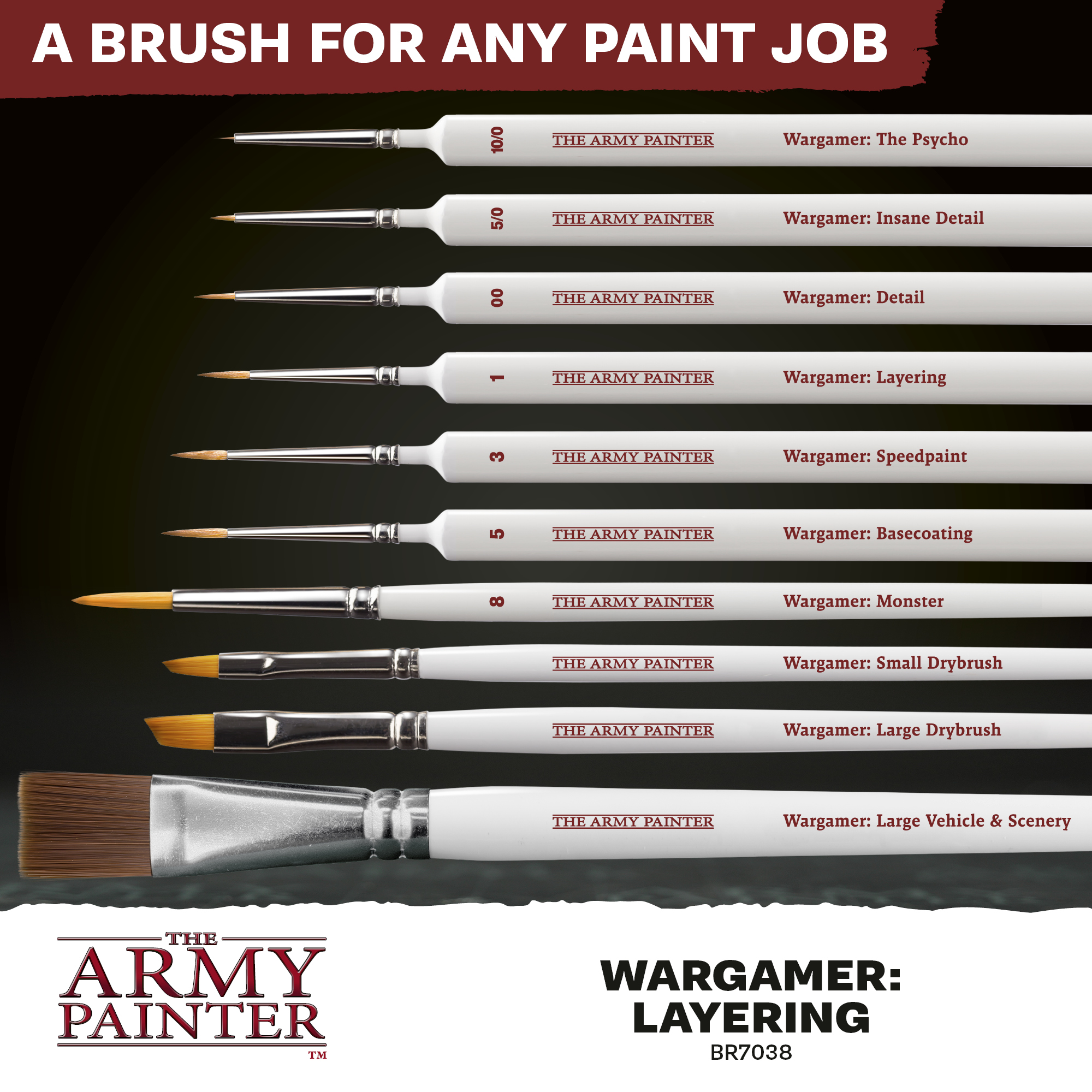 The Army Painter | Layering | Wargamer Brush