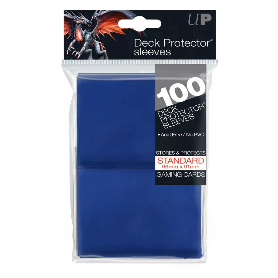 Ultra Pro - Pro-Gloss Deck Protector Sleeves Stil: Blau