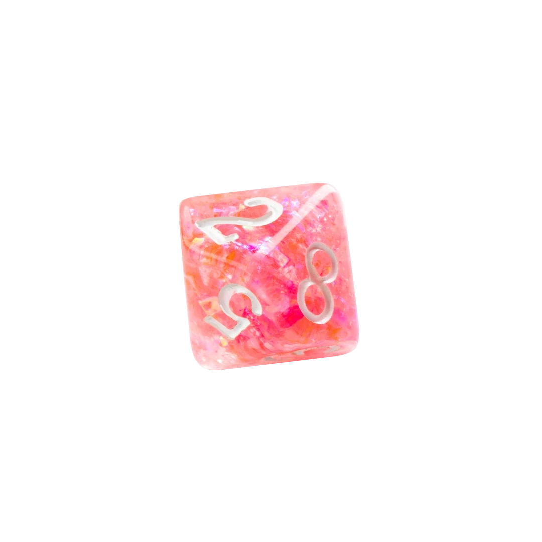 Gamegenic | RPG Dice Set | Candy-like Series Peach 