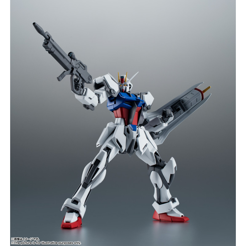 Tamashii Nations | GAT X105 Strike Gundam (Version A.N.I.M.E.) The Robot Spirits (13cm) | Gundam