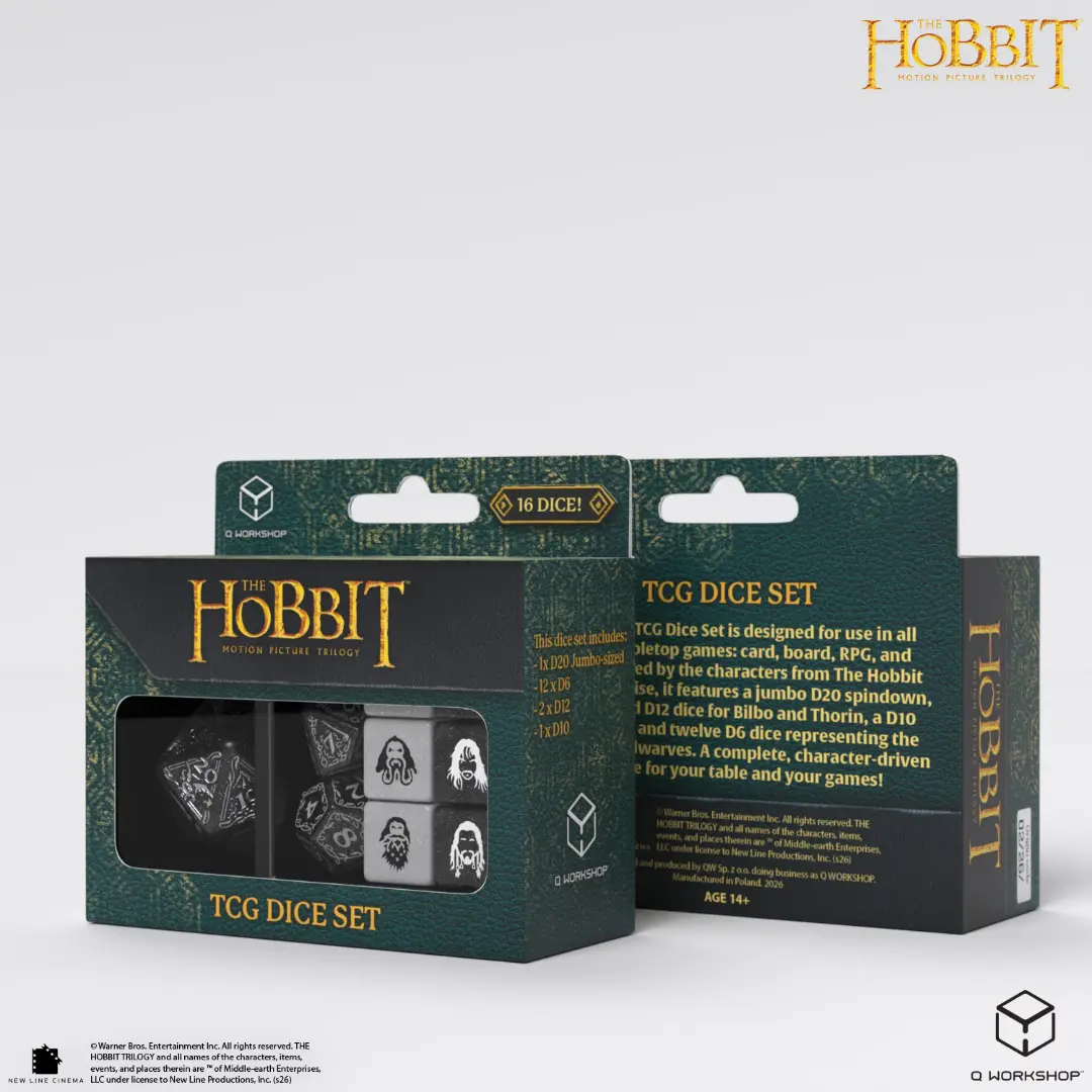 Q Workshop | Umbral Hollow | The Hobbit TCG Dice Set