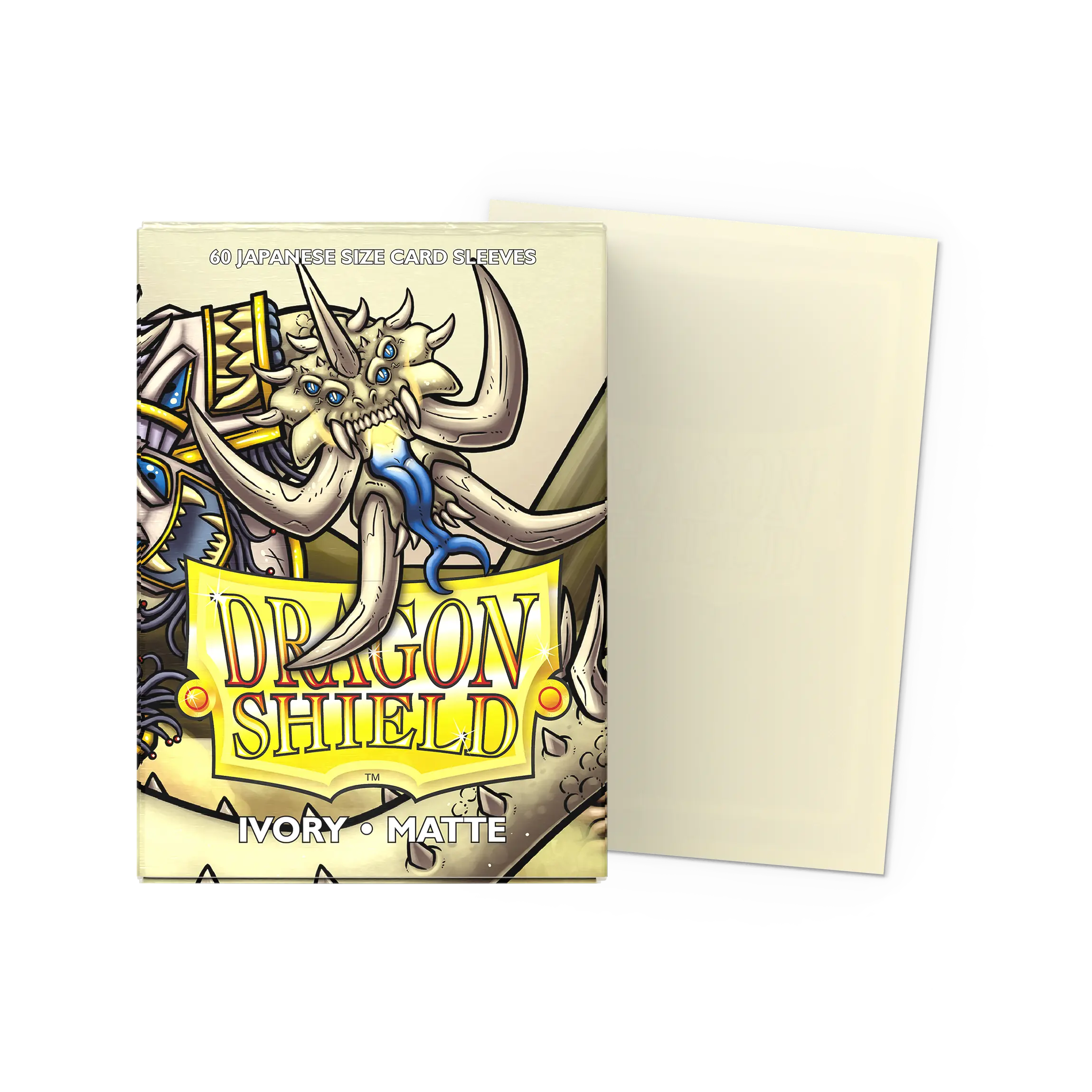 Dragon Shield: Ivory - Matte Sleeves - Japanese Size
