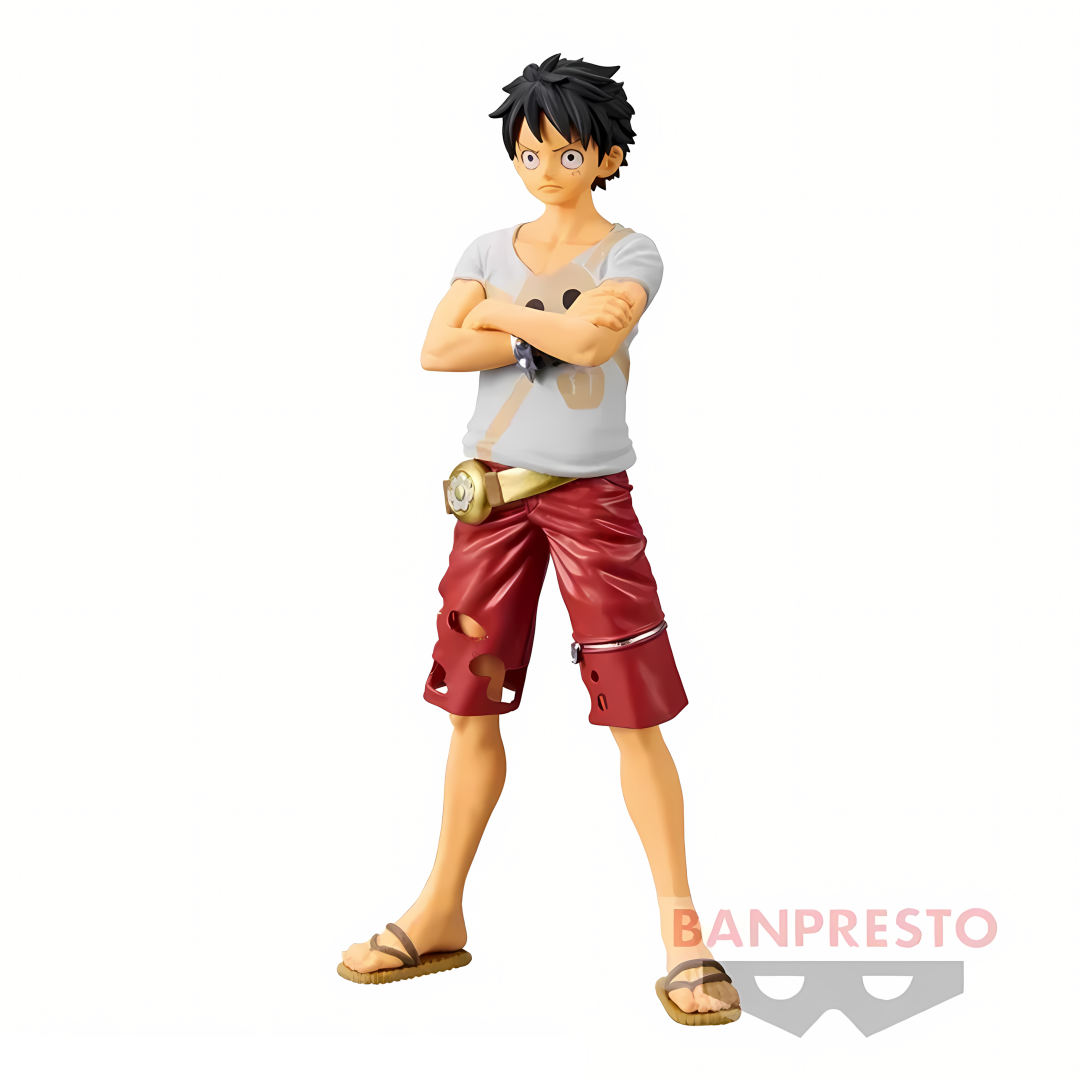 Banpresto | Monkey D. Luffy DXF The Grandline Men Vol. 6 (16cm) | One Piece Film Red