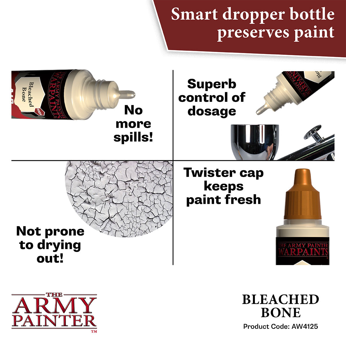 The Army Painter - Bleached Bone - Warpaints Air