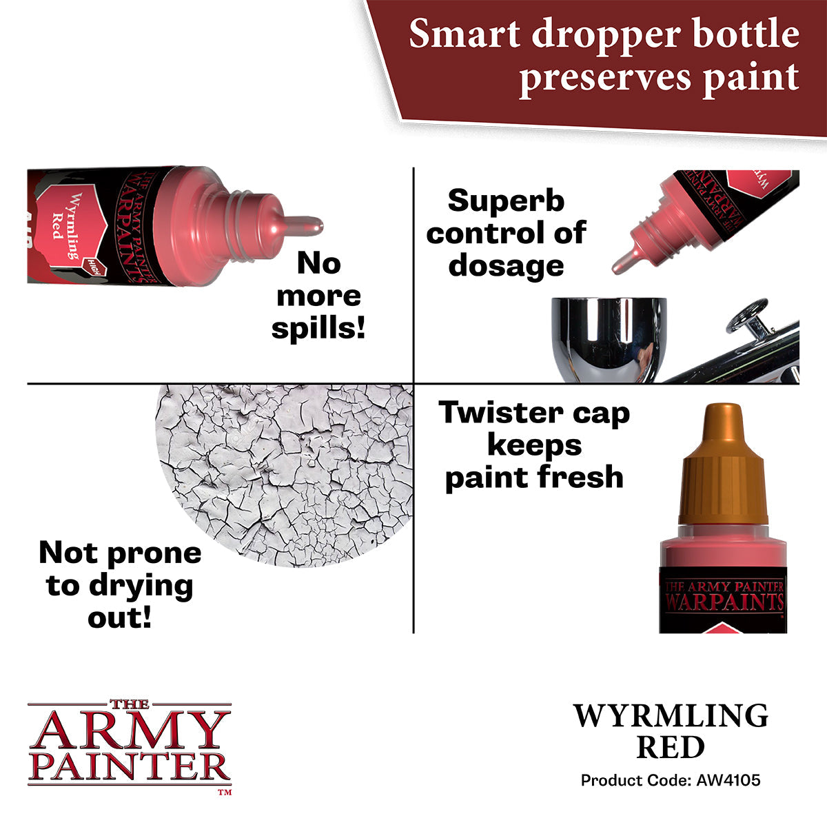 The Army Painter - Wyrmling Red - Warpaints Air