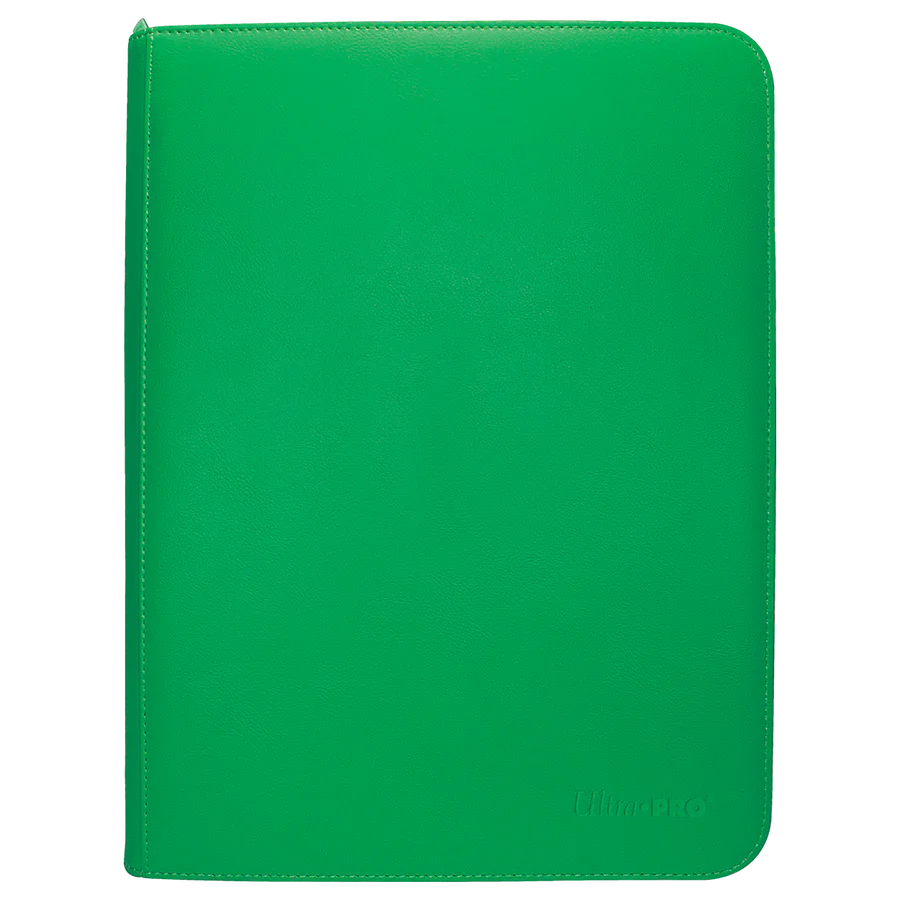 Ultra Pro: Vivid 9-Pocket Zippered PRO-Binder - Green