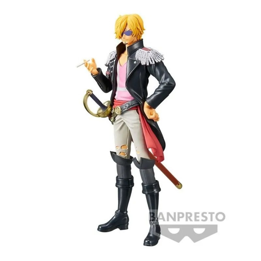 Banpresto | Sanji DXF The Grandline Men Vol. 4 (17cm) | One Piece Film Red