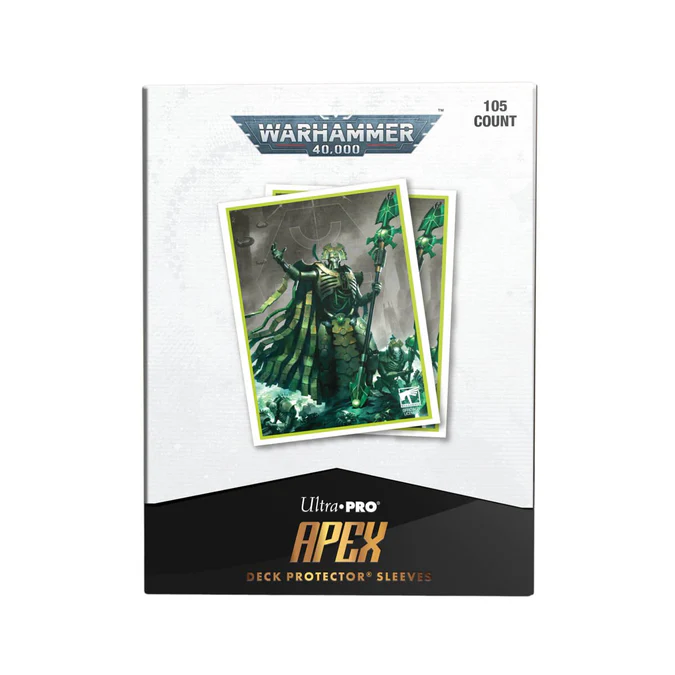 Ultra Pro | Necrons - Warhammer 40.000 (105 Stk) | Apex Deck Protector Sleeves