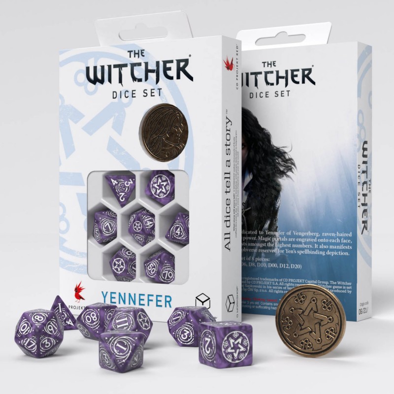 Q Workshop | Yennefer - Lilac And Gooseberries | The Witcher Dice Set