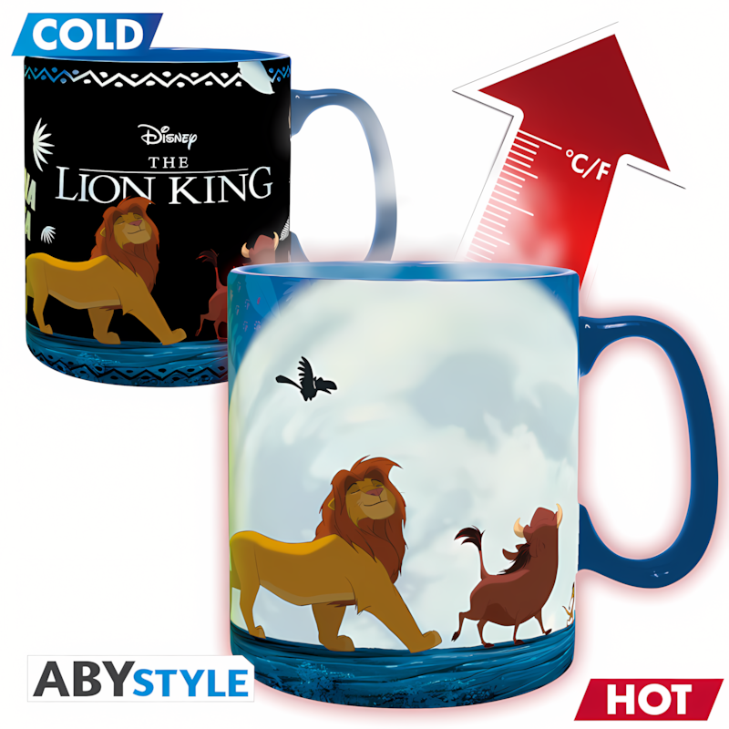 Abysse: Disney The Lion King - Mug Heat Change 460ml - The Lion King
