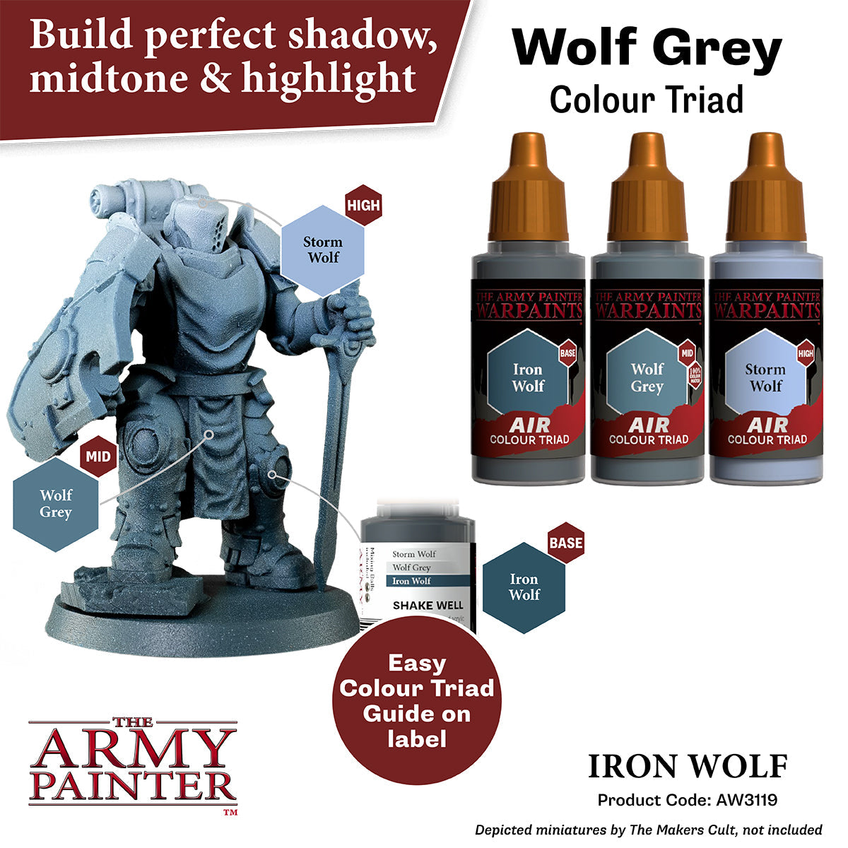 The Army Painter - Iron Wolf - Warpaints Air