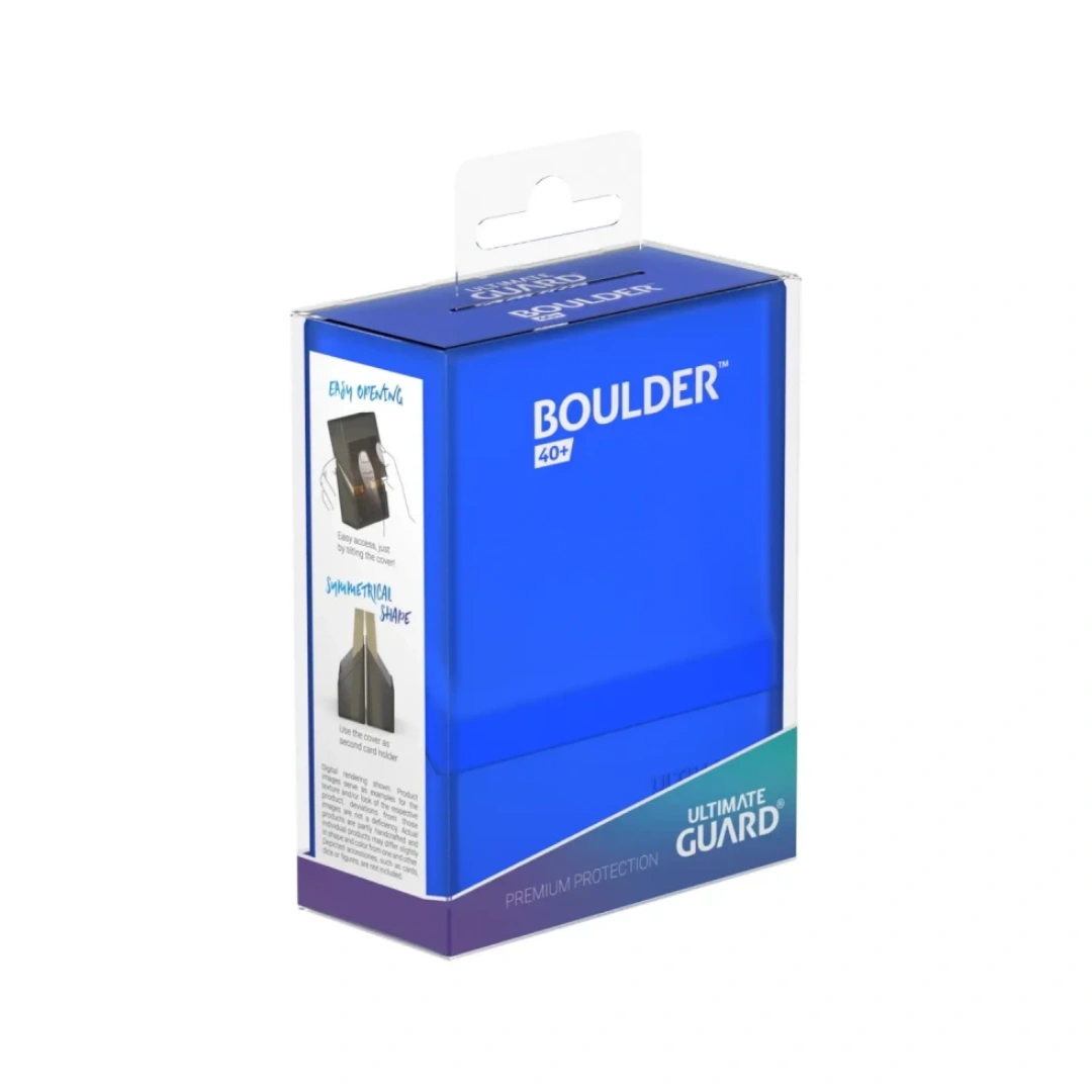 Ultimate Guard | Boulder Deck Case 40+ | Standard Size Saphir