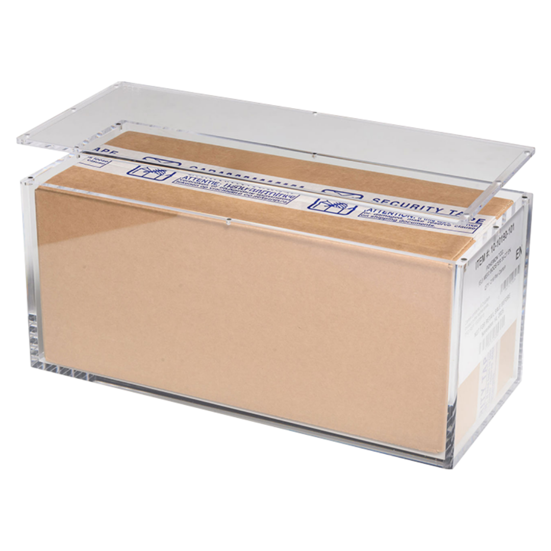 The Acrylic Box | Pokémon Booster Box Carton (Blue Tape) | Acryl Case