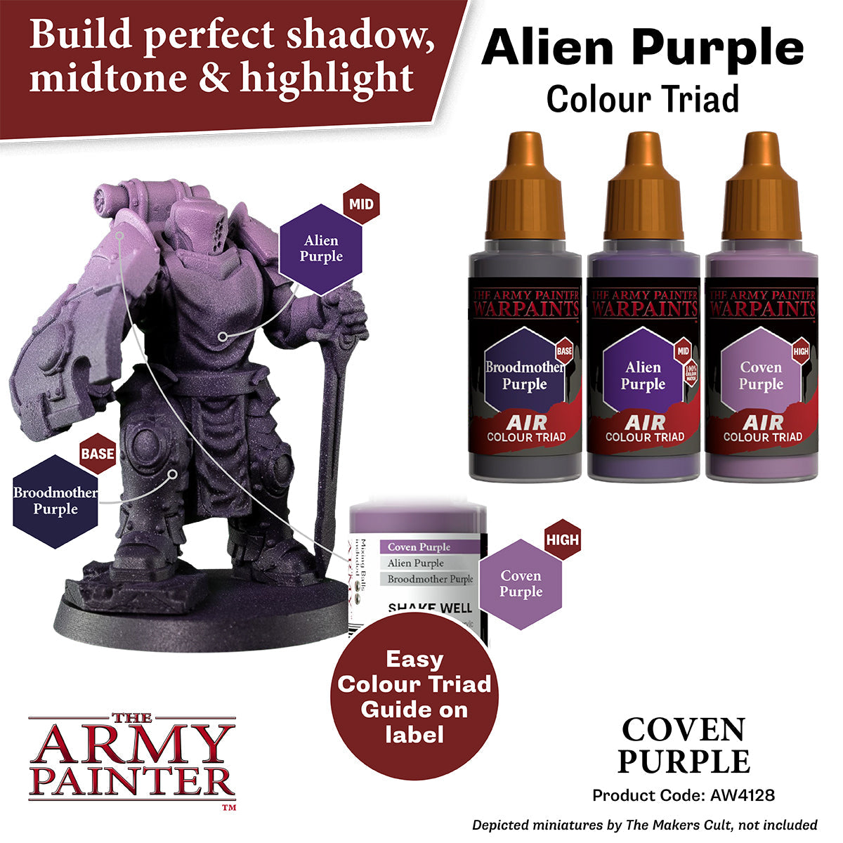 The Army Painter - Coven Purple - Warpaints Air