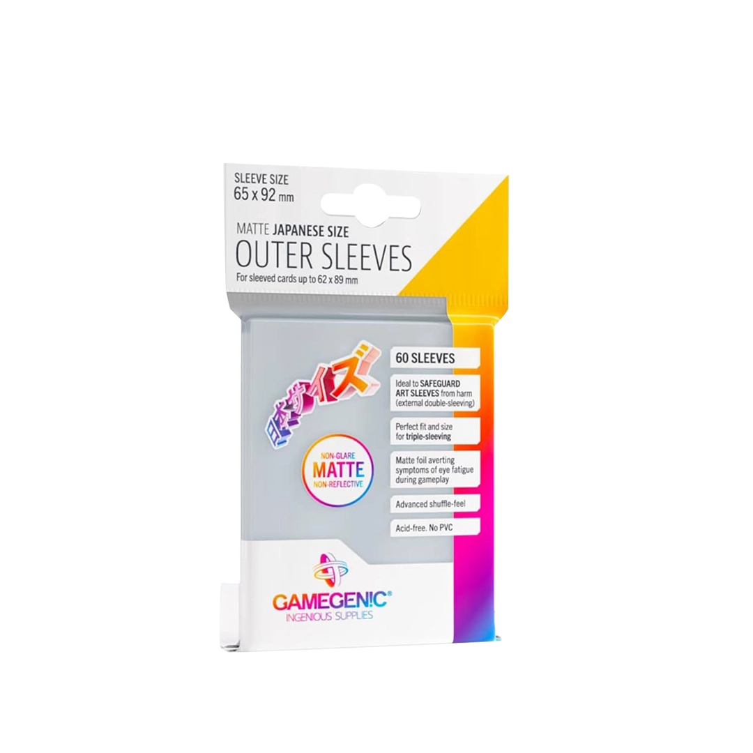 Gamegenic - Matte Outer Sleeves - Standard Size (50 Stück) Gamegenic - Matte Outer Sleeves - Standard Size (50 Stück)