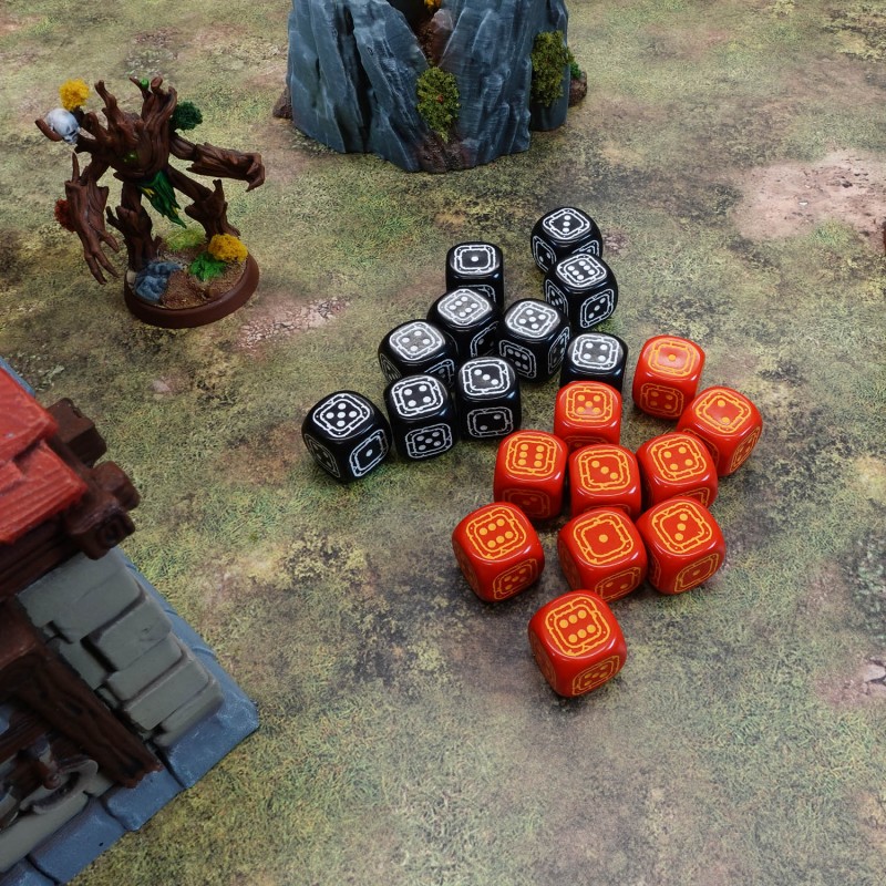 Q Workshop | Black & Red | Fortress Compact D6