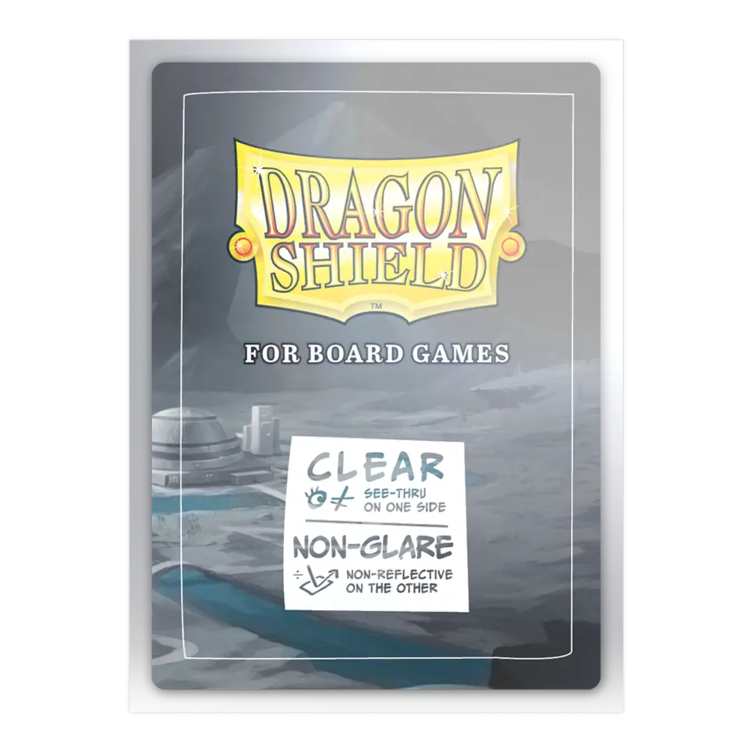 Dragon Shield: Common Standard - Clear/Non-Glare - Board Game Sleeves