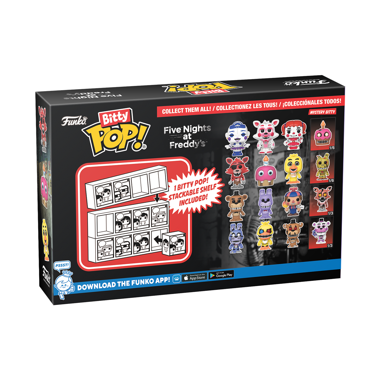 Bitty POP!: Nightmare Bonnie 4-Pack - Bitty POP! 4-Pack