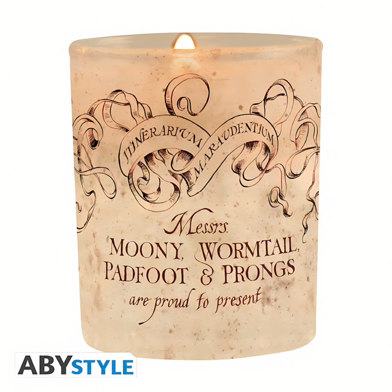 Harry Potter | Marauder's Map | Gift Set (Candle, Acryl® Figure & Stickers)