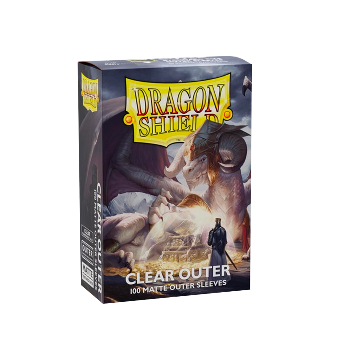Dragon Shield: Clear - Matte Outer Sleeves