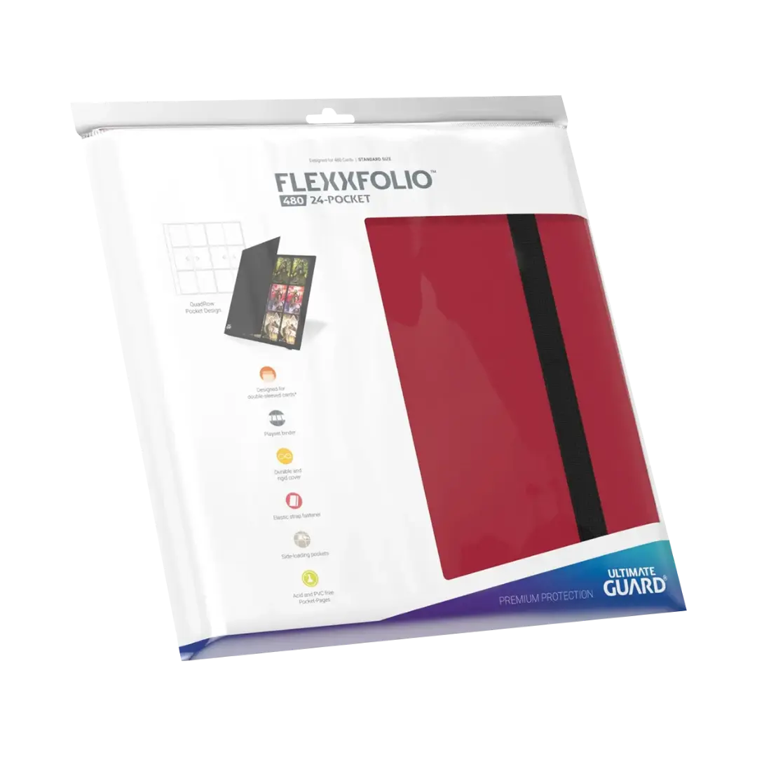 Ultimate Guard | Flexxfolio 480 | Quadrow (24-Pocket) Binder Rot