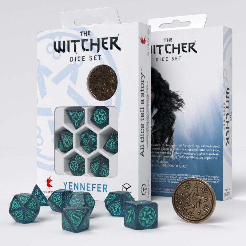 Q Workshop | Yennefer - Sorceress Supreme | The Witcher Dice Set