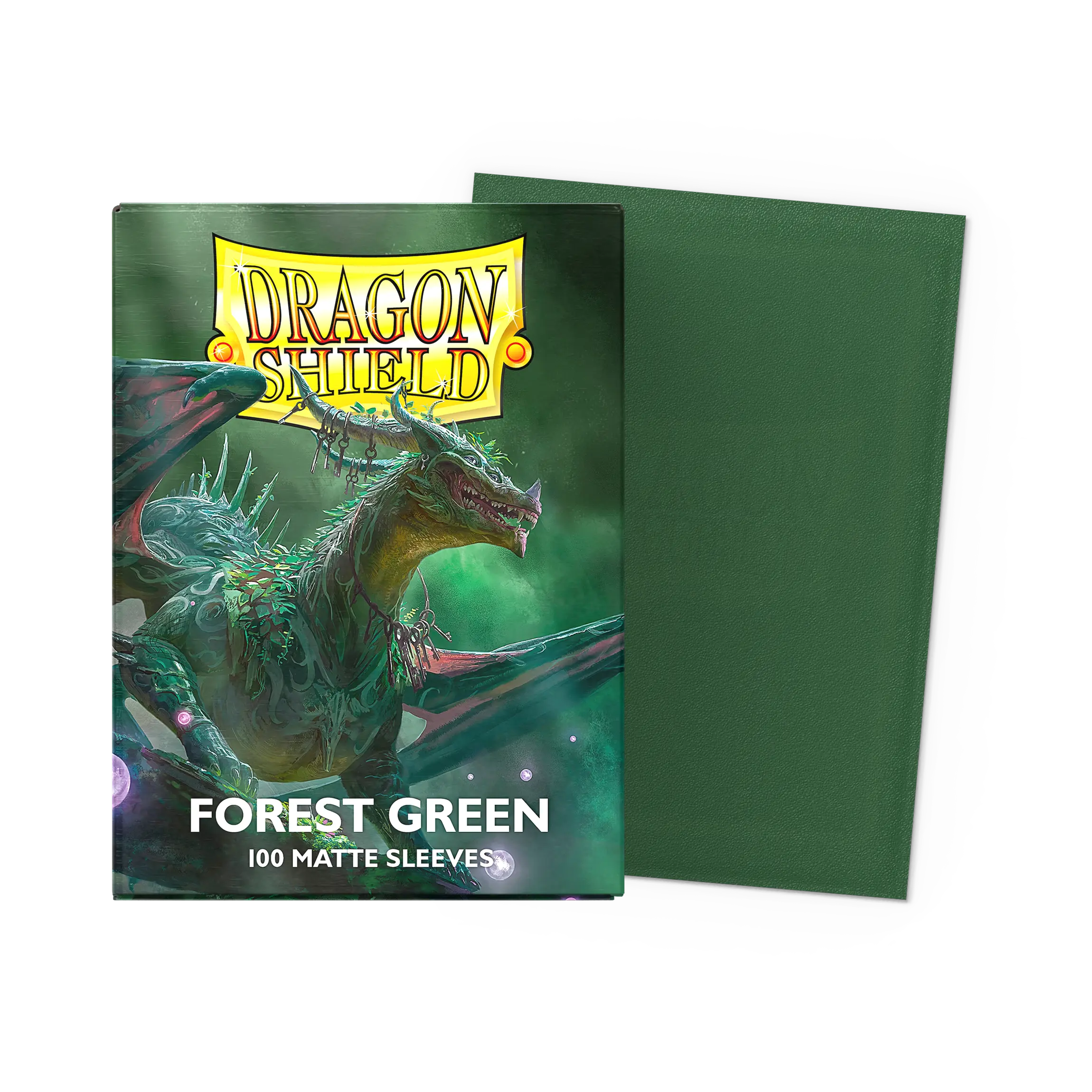 Dragon Shield: Forest Green - Matte Sleeves - Standard Size