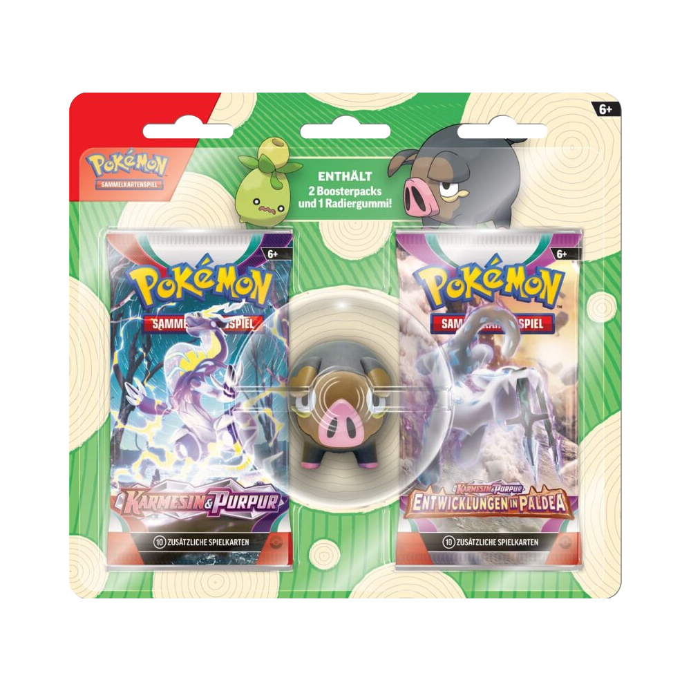alt Pokémon TCG: Back to School - Eraser Blister 2023 (DE)