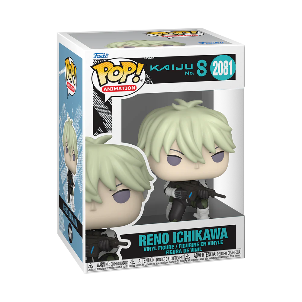 POP! Animation: Reno Ichikawa - Kaiju No. 8
