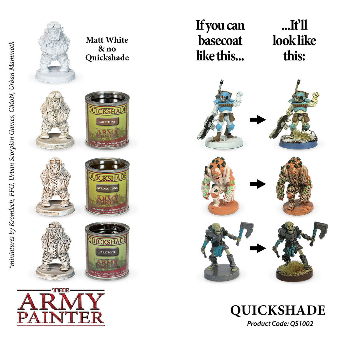 The Army Painter - Strong Tone - Quickshade Dip