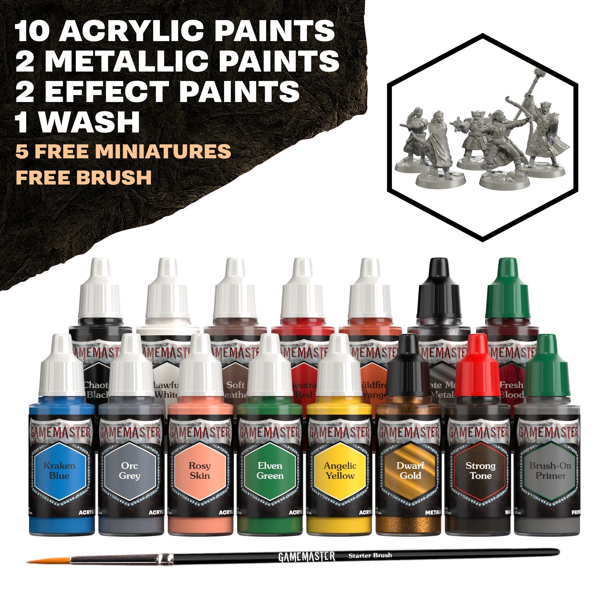 GameMaster - Adventure Starter - Role-Playing Paint Set