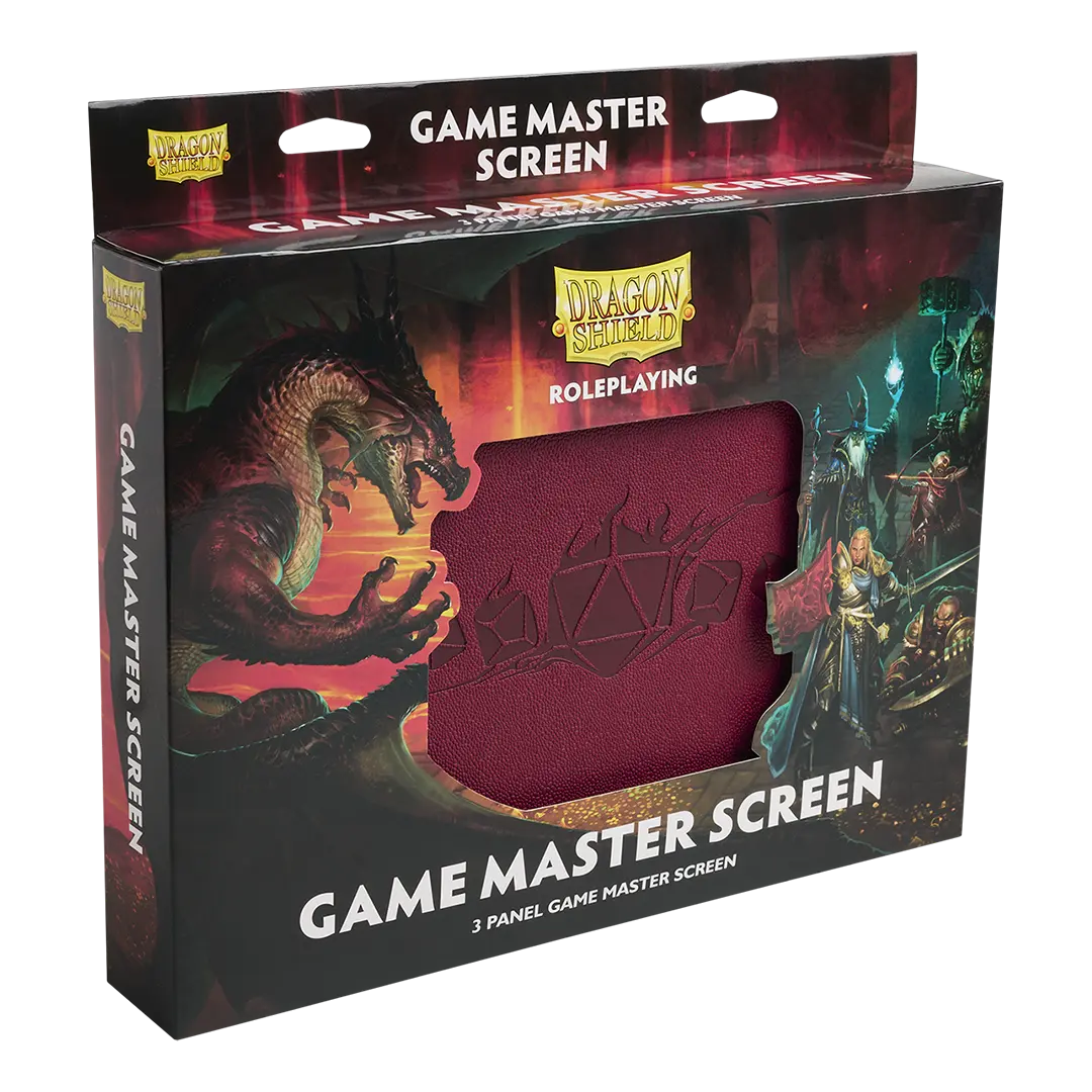 Dragon Shield: Game Master Screen - Blood Red
