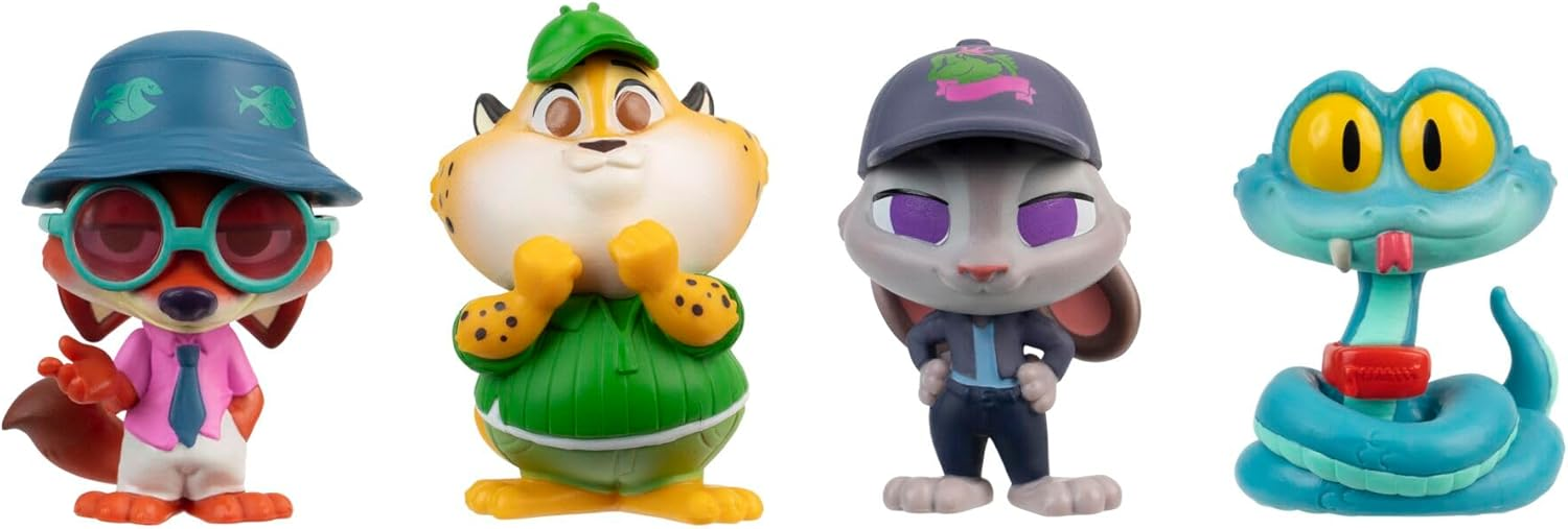 Disney | Zoomania 2 Figure Pack | Mystery Tails (5 Figures)