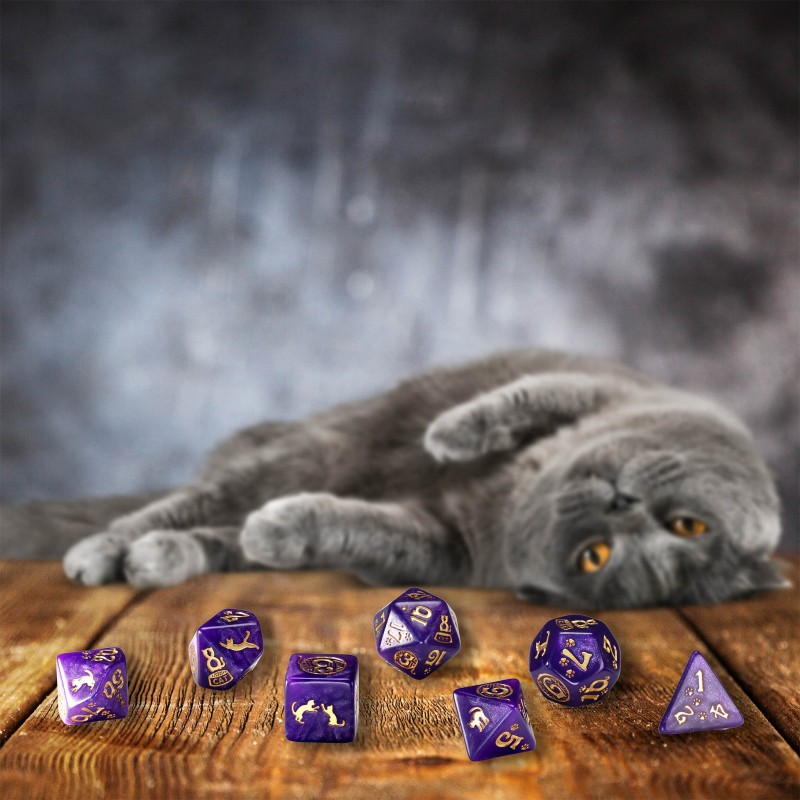 Q Workshop | Purrito | CATS Dice Set