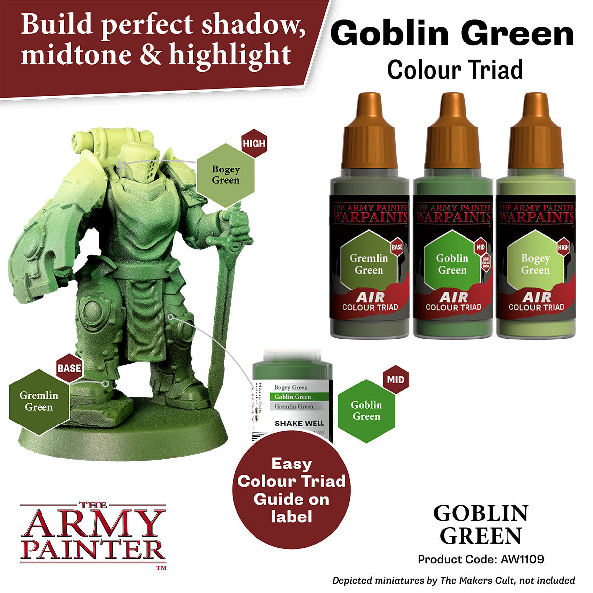 The Army Painter - Goblin Green - Warpaints Air