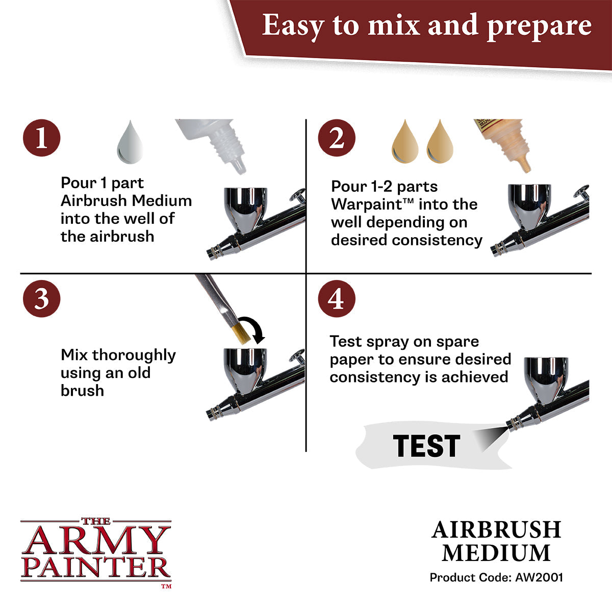 The Army Painter - Airbrush Medium - Warpaints Air