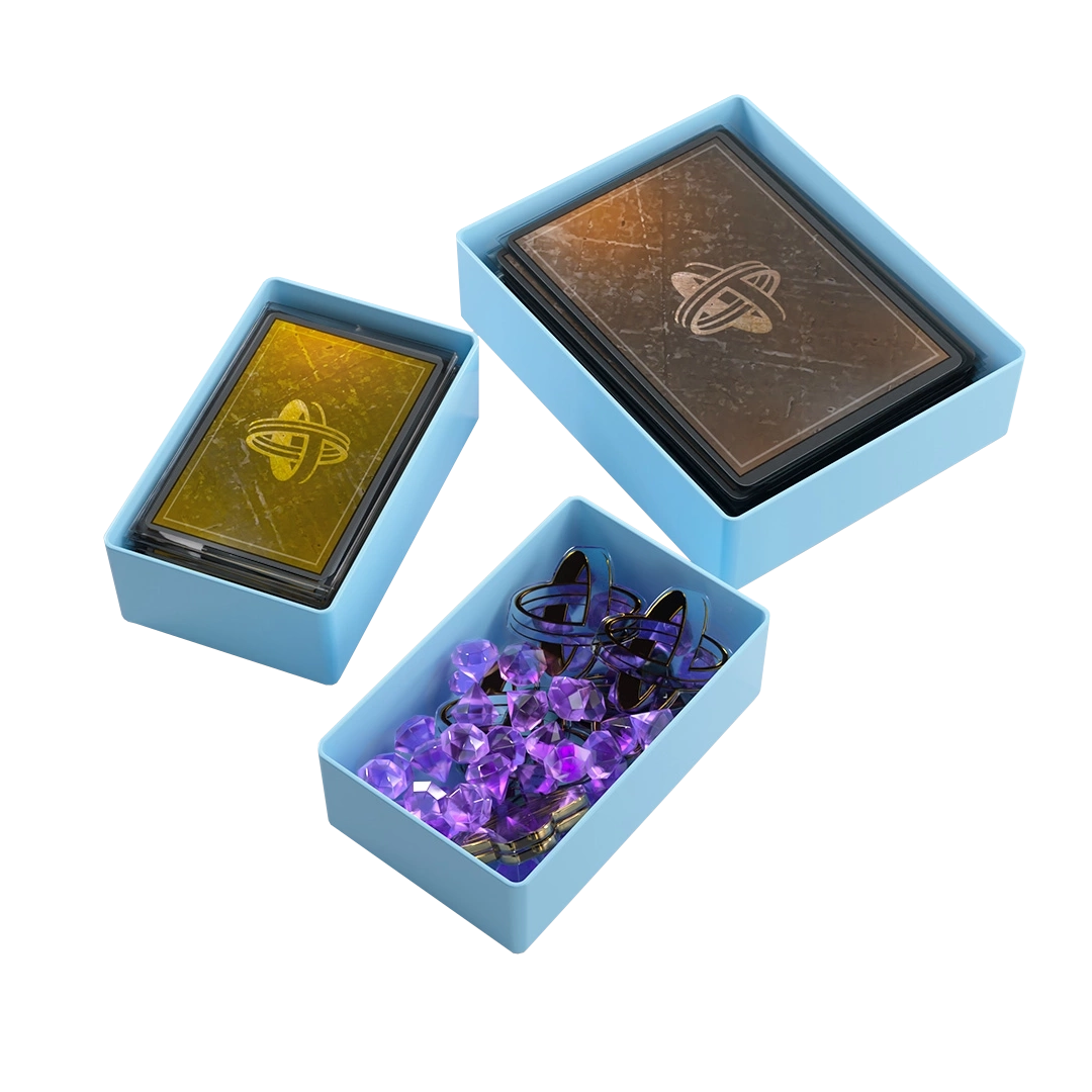 Gamegenic | Token Silo Card Add-on | Blue