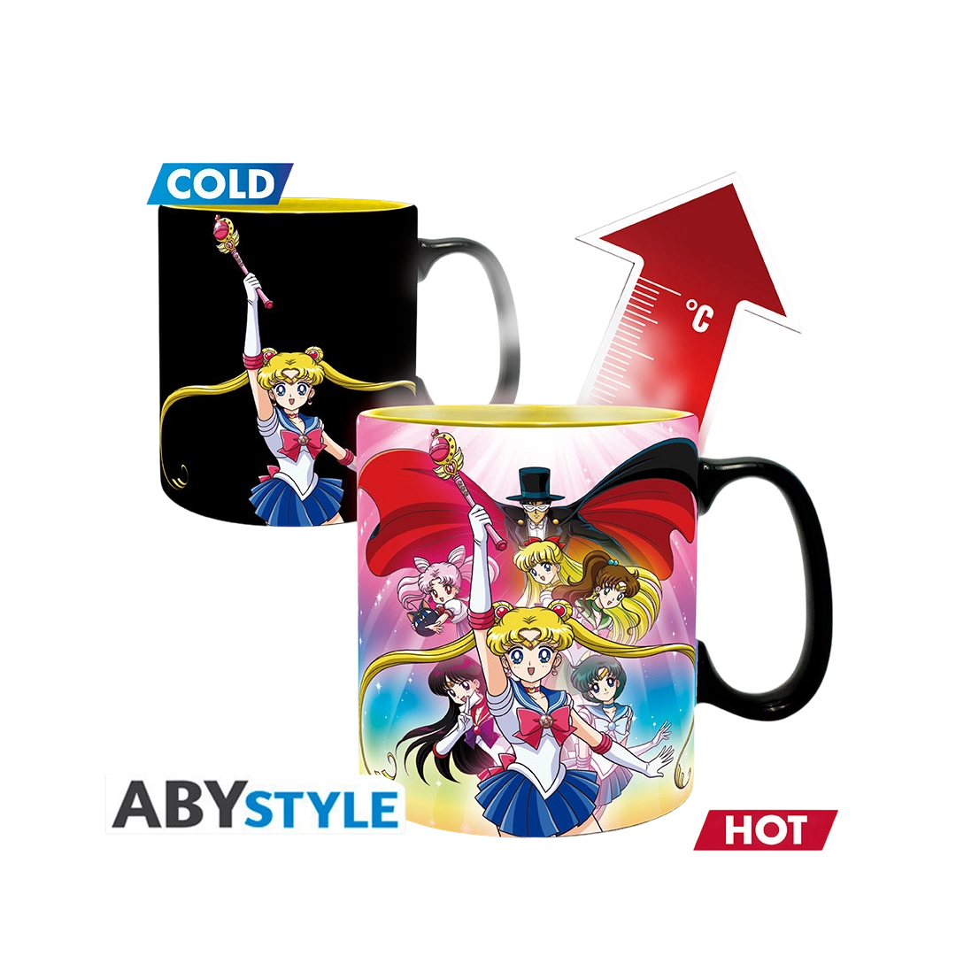 SAILOR MOON - Mug Heat Change - 460 ml - Group