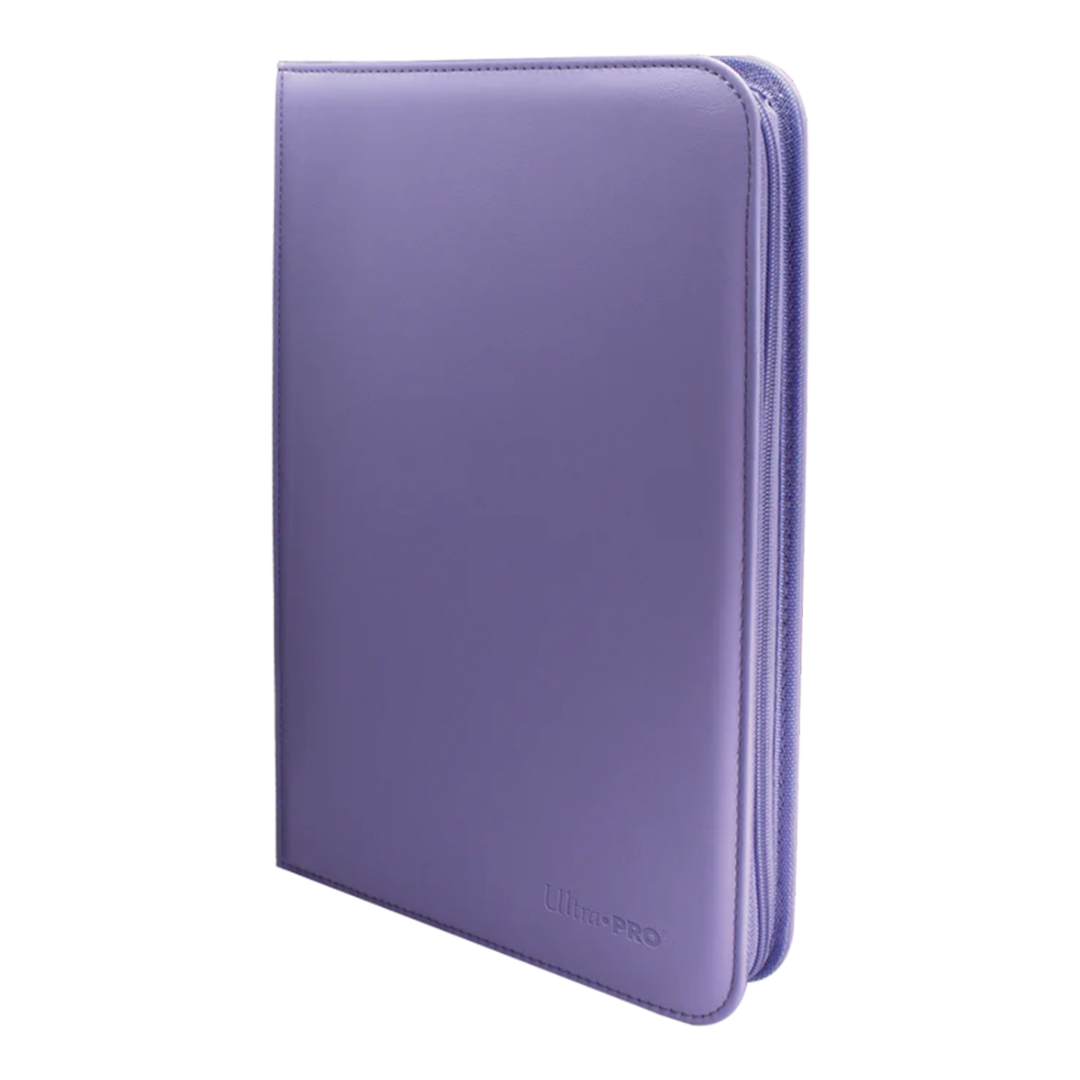Ultra Pro | Vivid - Purple | 9-Pocket Zippered PRO-Binder