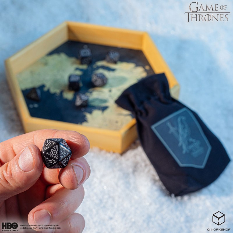 Q Workshop | Night's Watch | Game Of Thrones Dice Set